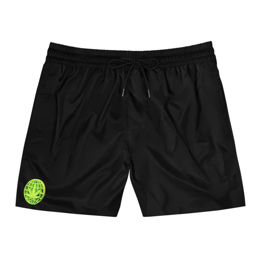 Weed Worldwide Swim Shorts — Men's Mid-Length Beach Trunks