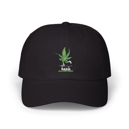 Embroidered Leafman Dad Cap